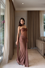 Sienna | Sculpted Corset Maxi Dress